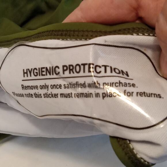 NWT Yonique Women's Army Green One piece Size 22W Swimsuit. Plus, Adjustable - Picture 5 of 9